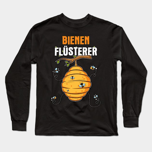 Funny beekeeper bee whisperer Long Sleeve T-Shirt by Anfrato